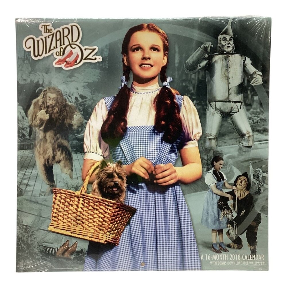 The Wizard Of Oz 16-Month 2018‎ Calendar With Bonus Downloadable Wallpaper #2
